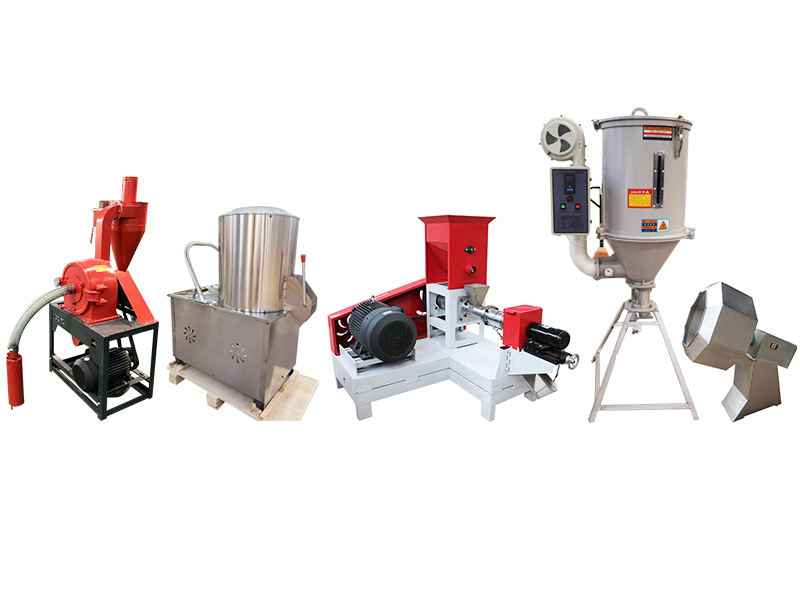 What is the floating fish feed processing machine?