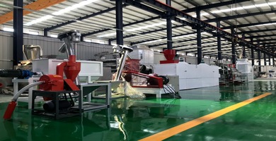 floating fish feed extruder factory